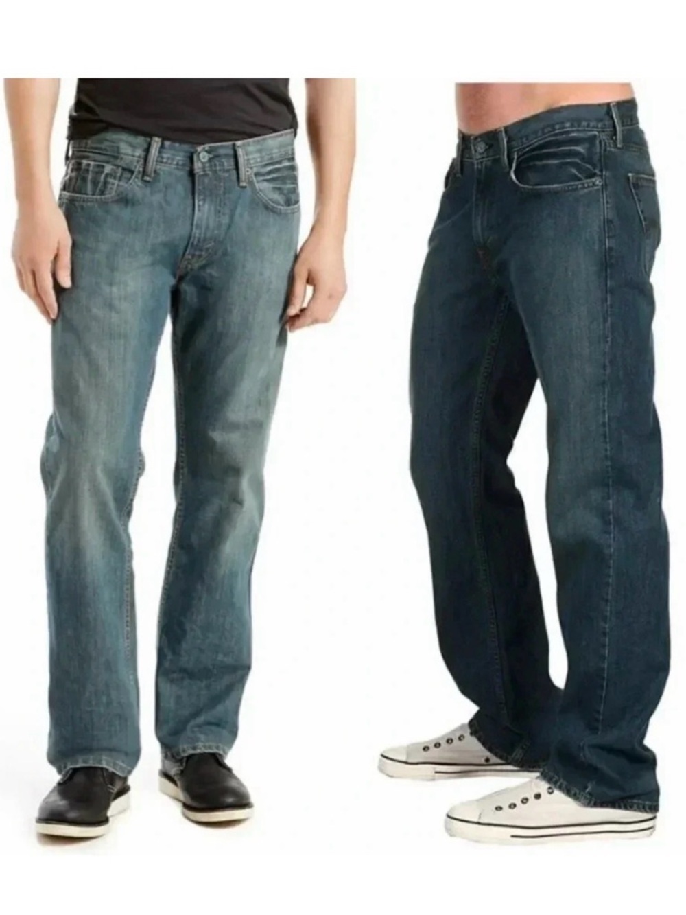 Levi’s 559 Relaxed Straight Jeans Men’s 40x32 Medium Wash Cotton